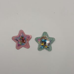 3D Puffy Star Shaker Stickers